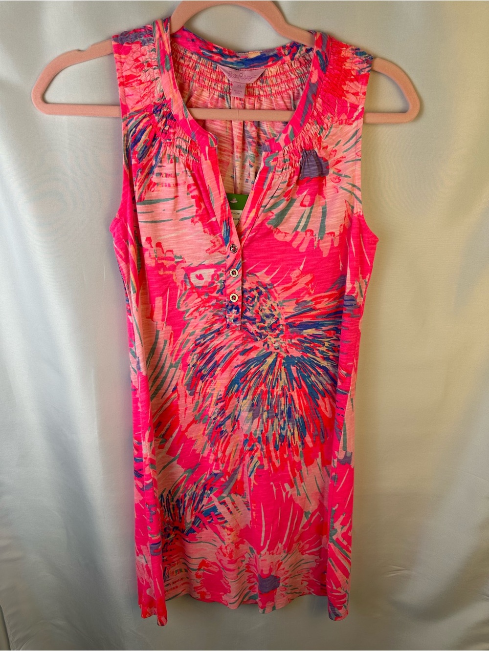 Lilly Pulitzer NWT, XS Essie dress, multi never been betta, 20928